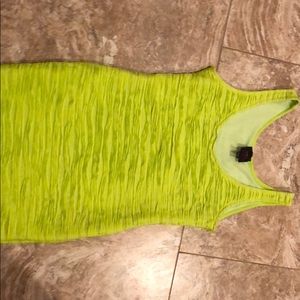 Bebe b2b Neon green bodycon dress